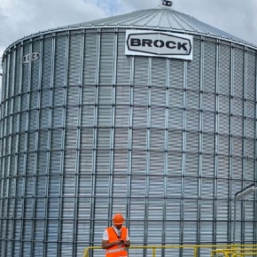 Najvyššie dostupné oceľové silo BROCK v Európe